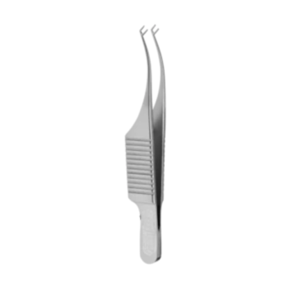 polack-corneal-suturing-forceps-curved-with-flat-handle
