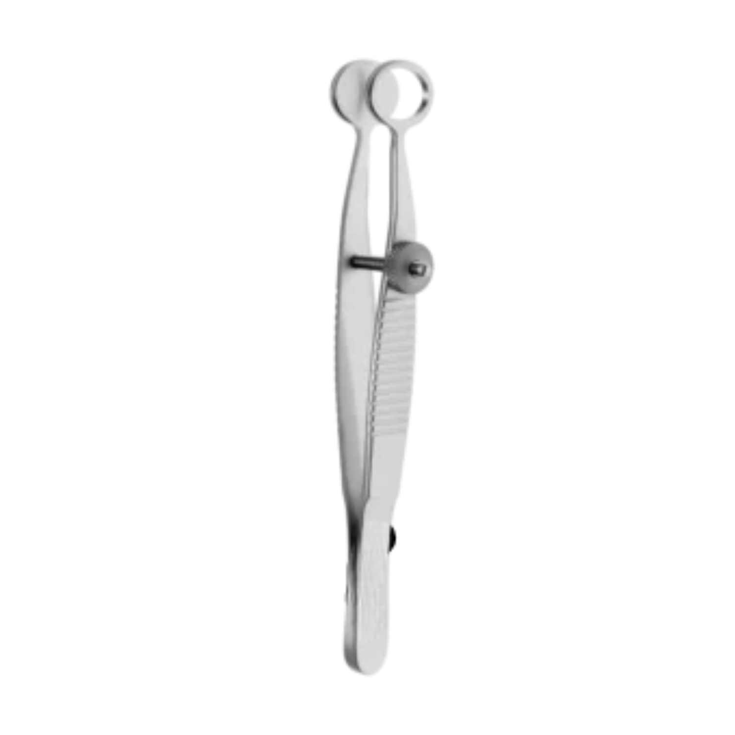 CHALAZION FORCEPS (OVAL 8×10MM PLATE WITH SERRATED LOCKING HANDLE)