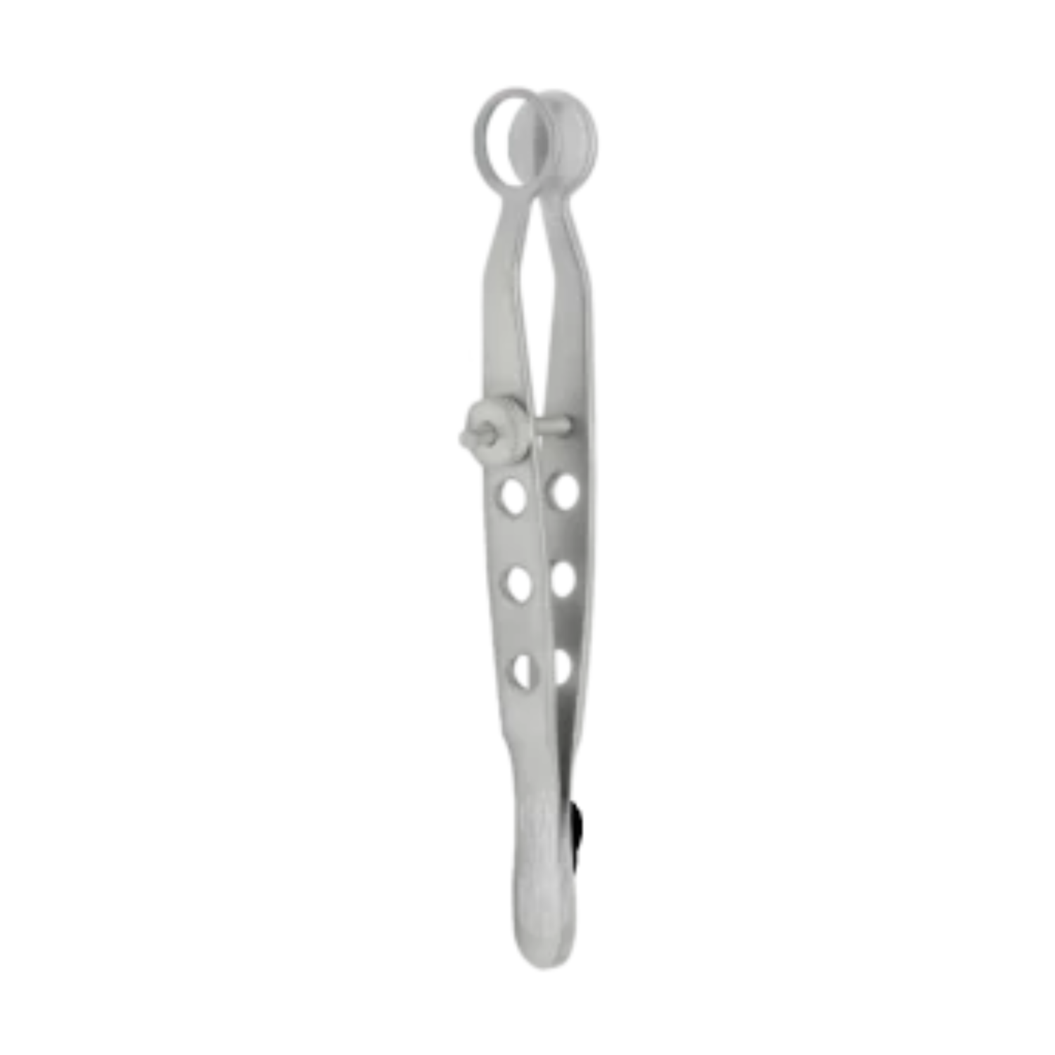 CHALAZION FORCEPS (ROUND 8MM PLATE WITH SERRATED LOCKING HANDLE)