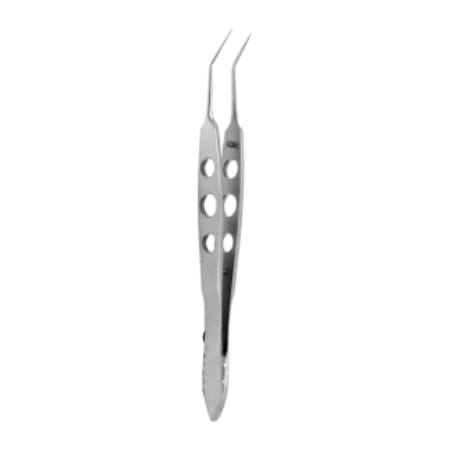 LENTICULE REMOVAL FORCEPS (ANGLED SHAFT WITH SERRATED JAW)